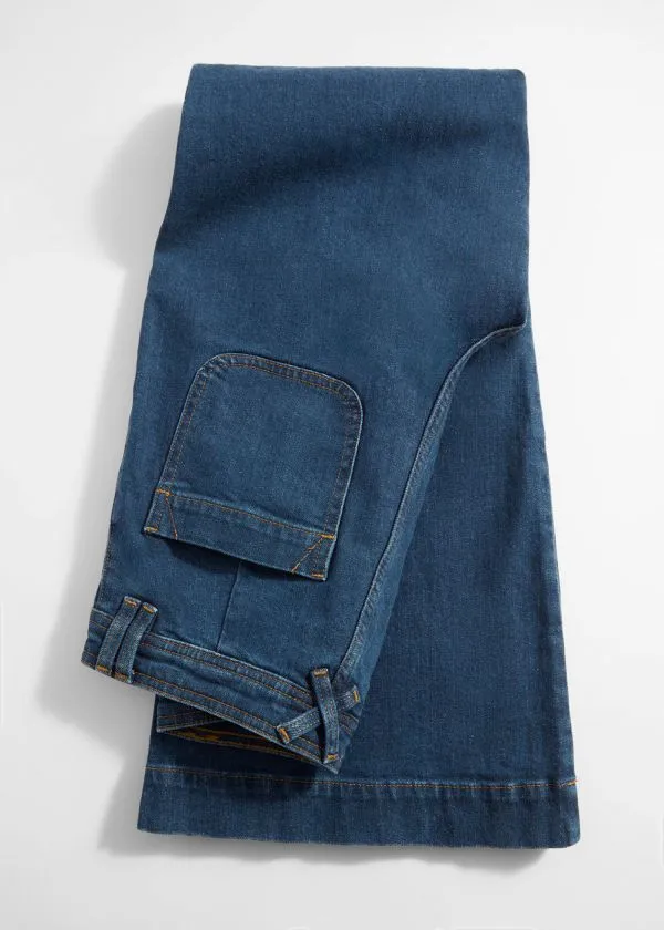 and Other Stories HighWaist Flared Jeans New Blue Women Jeans