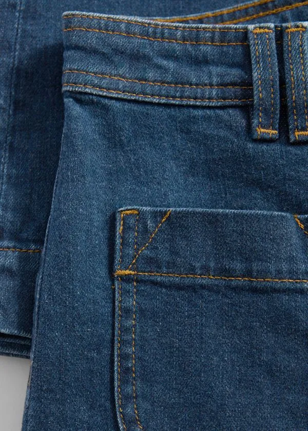 and Other Stories HighWaist Flared Jeans New Blue Women Jeans
