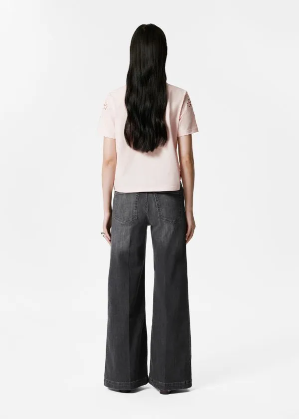 and Other Stories HighWaist Flared Jeans Washed Black Women Jeans