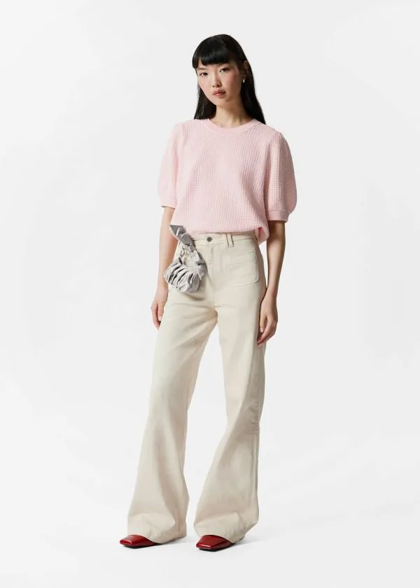 and Other Stories HighWaist Flared Jeans White Women Jeans