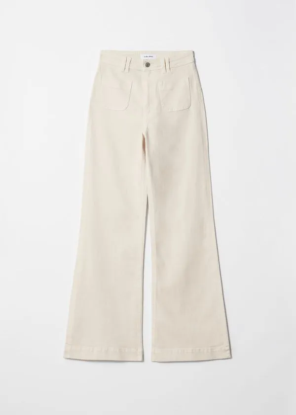 and Other Stories HighWaist Flared Jeans White Women Jeans