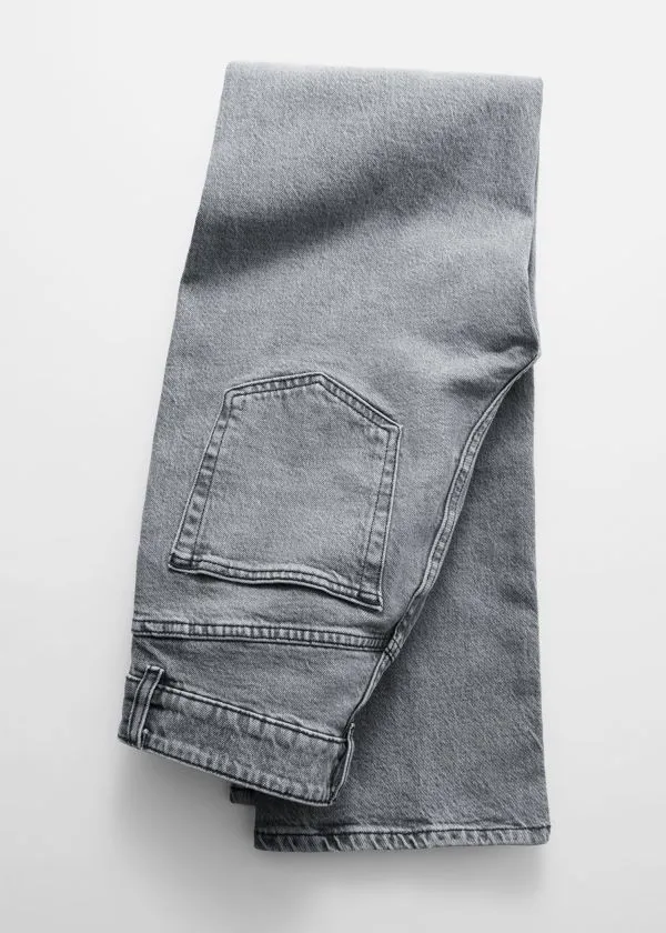 and Other Stories HighWaist StraightLeg Jeans Grey Women Jeans