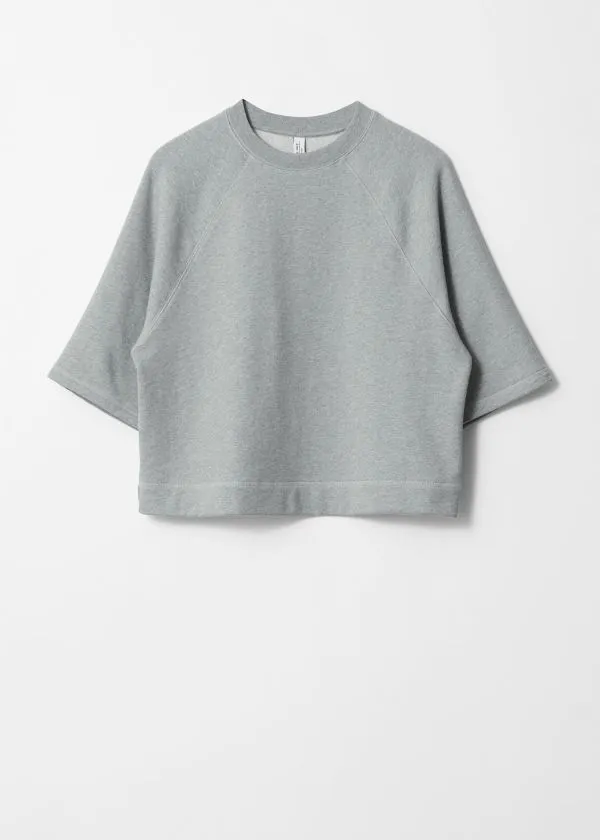 and Other Stories Jersey Sweater Grey Melange Women Tops and Tshirts
