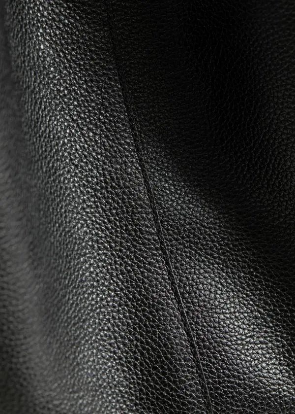 and Other Stories Large Leather Tote Bag Black Women Tote Bags