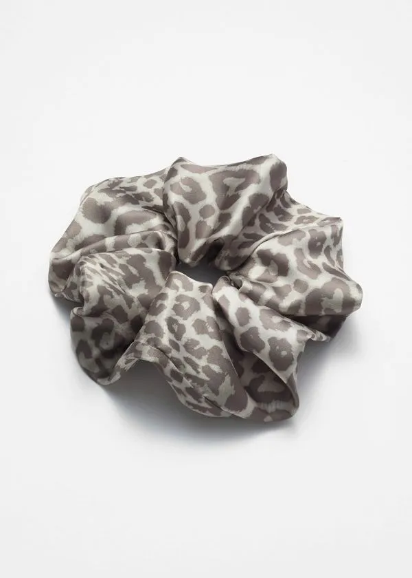 and Other Stories Large Leopard Scrunchie Leopard Women Hair Accessories