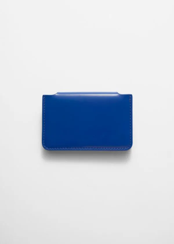 and Other Stories Leather Card Holder Blue Women Wallets and Other Stories Leather Card Holder Blue Women Wallets