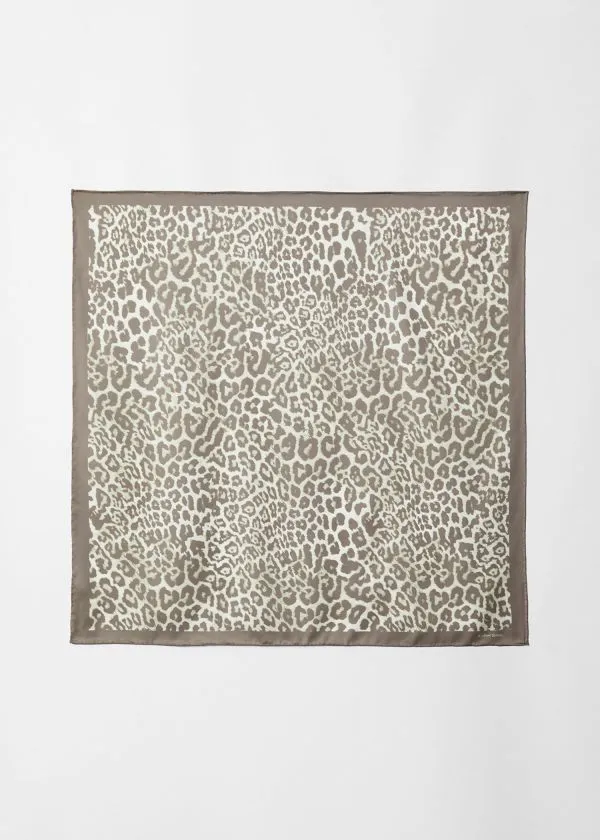 and Other Stories LeopardPrint Scarf Leopard Women Scarves