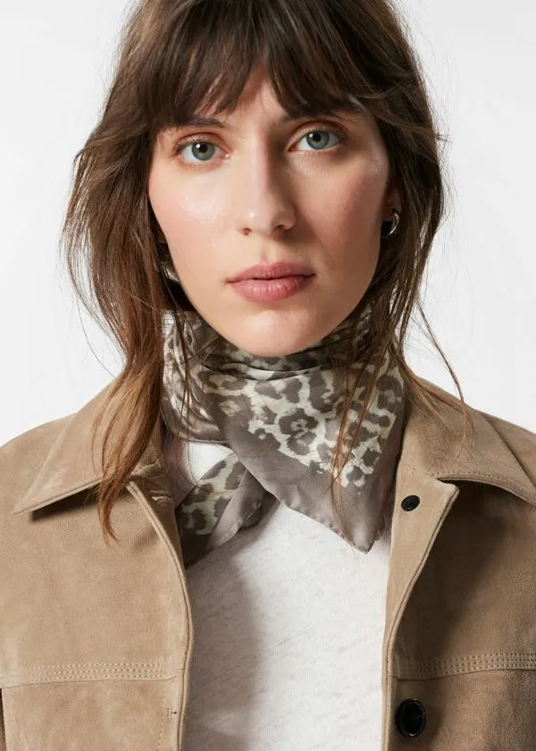 and Other Stories LeopardPrint Scarf Leopard Women Scarves and Other Stories LeopardPrint Scarf Leopard Women Scarves