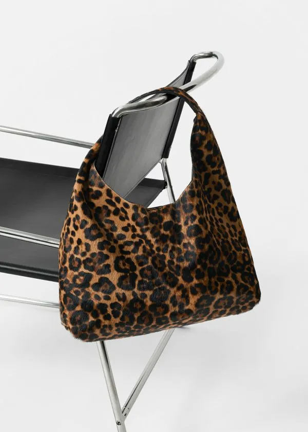 and Other Stories LeopardPrint Tote Bag Leopard Women Tote Bags