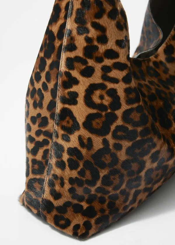 and Other Stories LeopardPrint Tote Bag Leopard Women Tote Bags