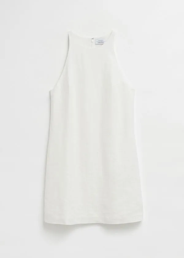 and Other Stories Linen ALine Dress White Women Dresses