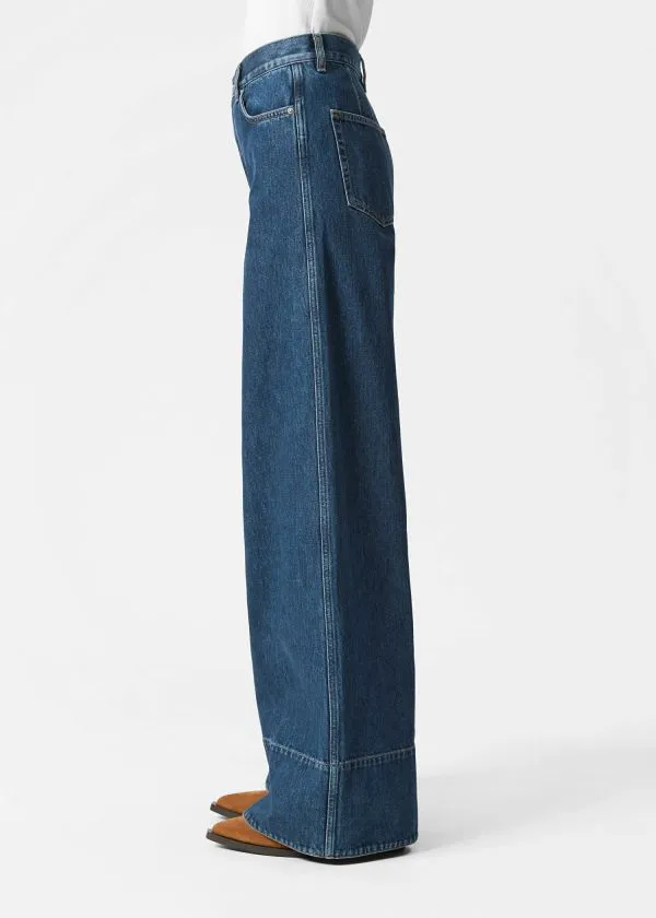 and Other Stories Long WideLeg Jeans Blue Women Jeans