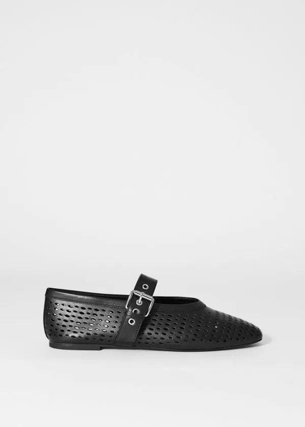 and Other Stories MaryJane Ballet Flats Black Women Ballerinas