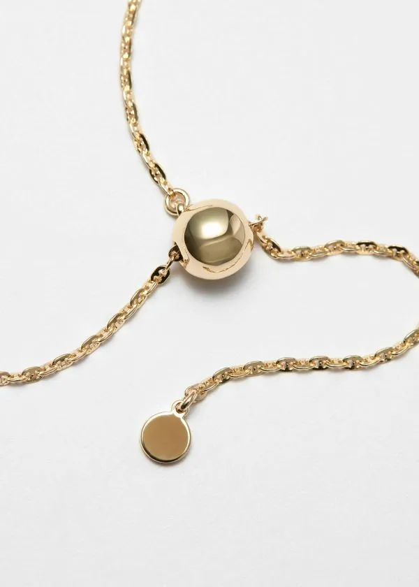and Other Stories Minimalist Lariat Necklace Gold Women Necklaces