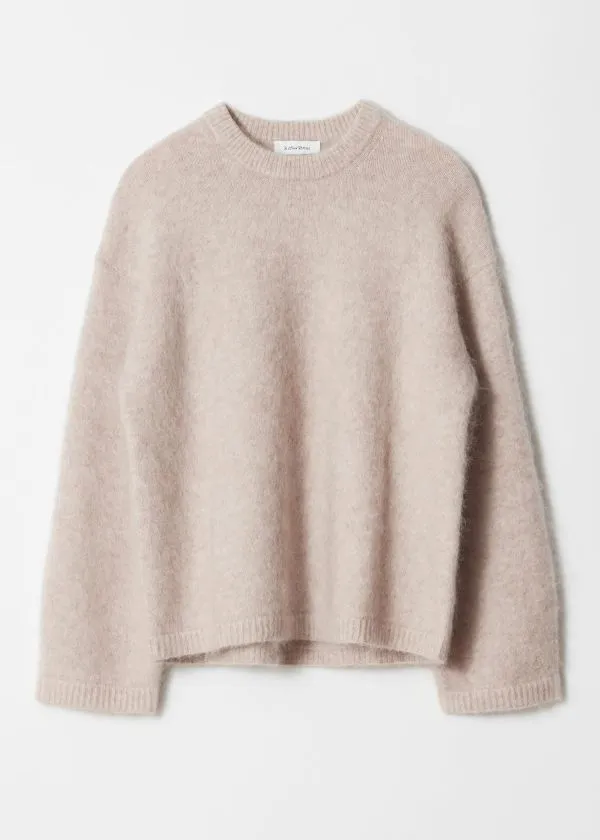 and Other Stories MohairBlend Jumper Beige Women Knitwear and Other Stories MohairBlend Jumper Beige Women Knitwear