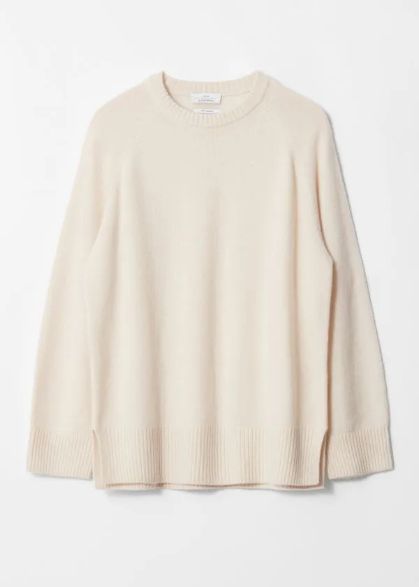 and Other Stories Oversized Cashmere Jumper Cream Women Knitwear
