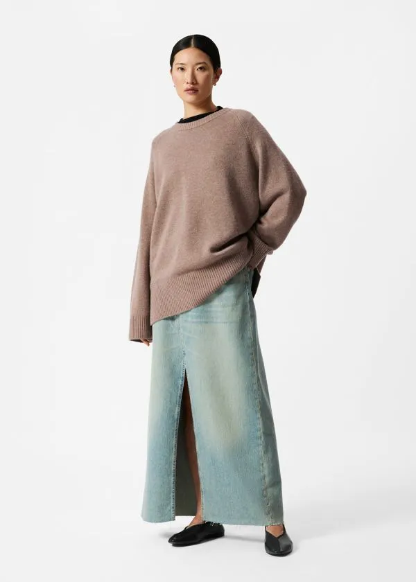 and Other Stories Oversized Cashmere Jumper Mole Women Knitwear