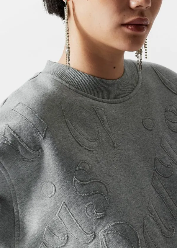 and Other Stories Oversized Sweatshirt Grey Melange Women Tops and Tshirts and Other Stories Oversized Sweatshirt Grey Melange Women Tops and Tshirts