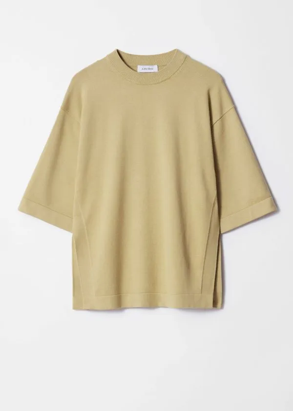 and Other Stories Oversized TShirt Mustard Women Tops and Tshirts