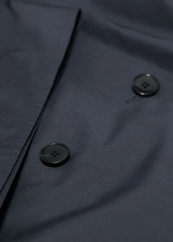 and Other Stories Oversized Trenchcoat Cape Navy Women Jackets and Coats
