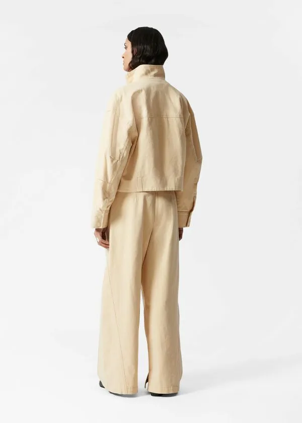 and Other Stories PatchPocket Jacket Yellow Women Jackets and Coats
