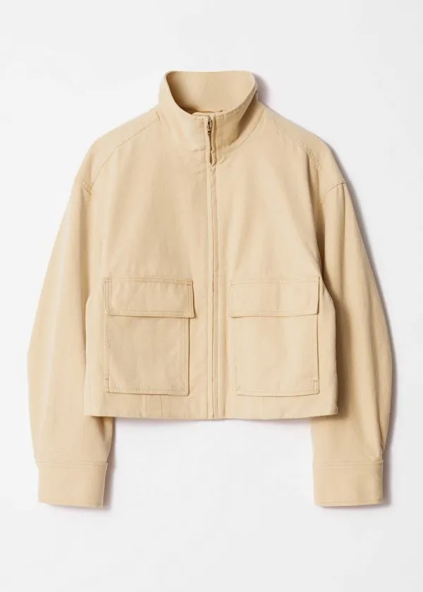 and Other Stories PatchPocket Jacket Yellow Women Jackets and Coats