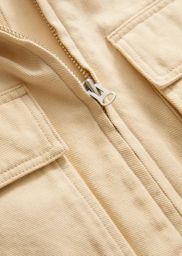 and Other Stories PatchPocket Jacket Yellow Women Jackets and Coats