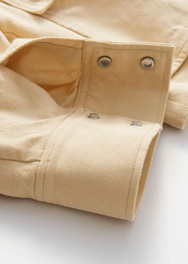 and Other Stories PatchPocket Jacket Yellow Women Jackets and Coats