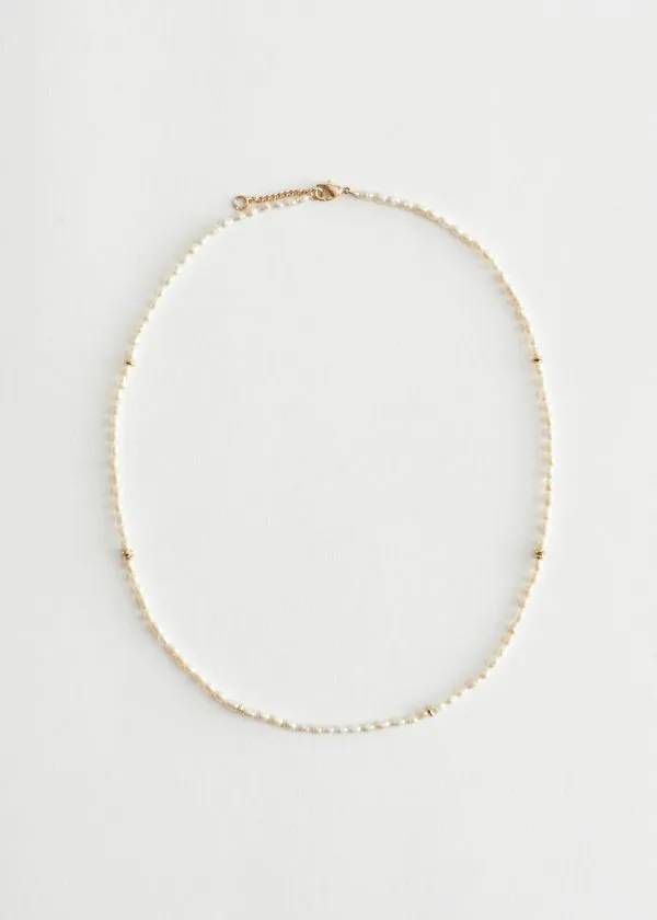 and Other Stories Pearl Pendant Necklace Pearl Women Necklaces