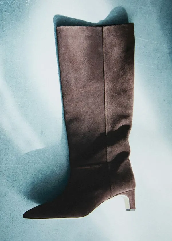 and Other Stories PointedToe KneeHigh Boots Brown Women Boots