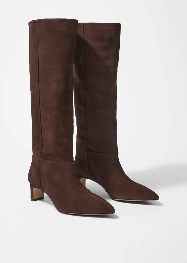 and Other Stories PointedToe KneeHigh Boots Brown Women Boots