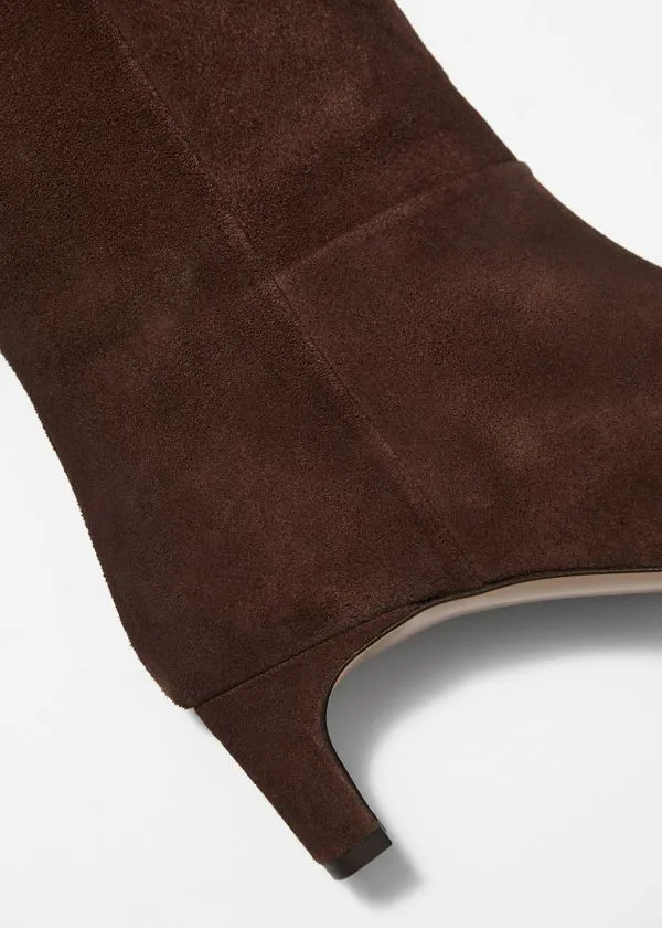 and Other Stories PointedToe KneeHigh Boots Brown Women Boots