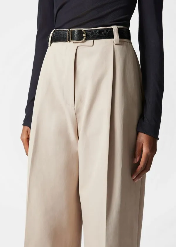 and Other Stories PressCrease Trousers Beige Women Trousers