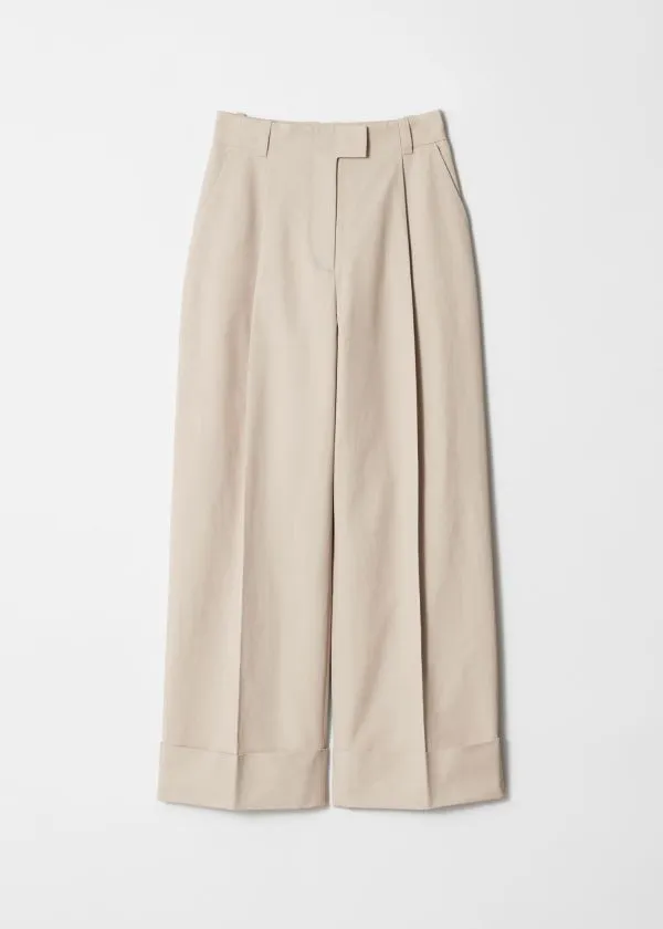 and Other Stories PressCrease Trousers Beige Women Trousers