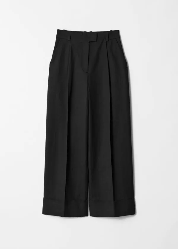 and Other Stories PressCrease Trousers Black Women Trousers