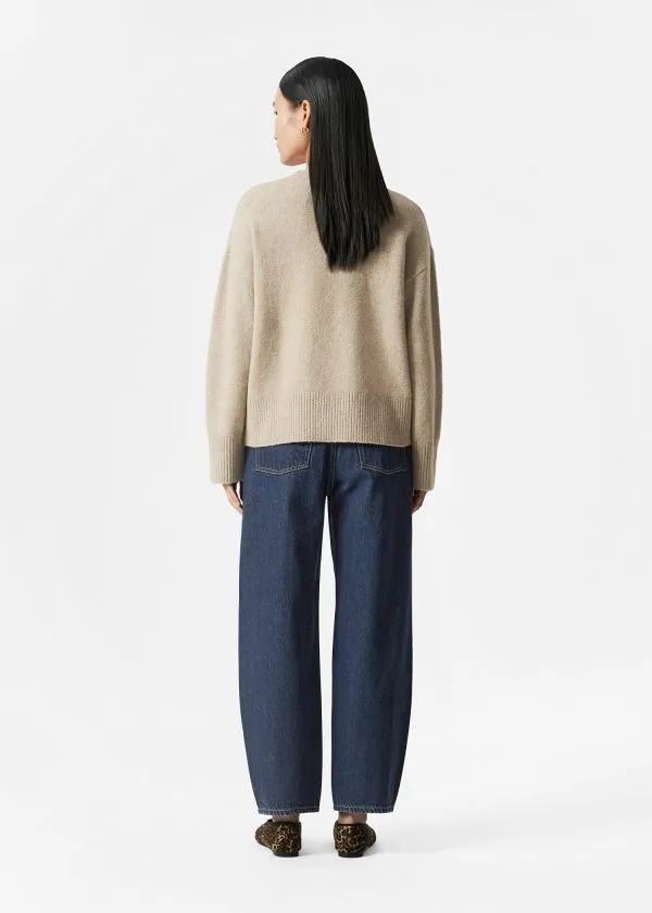 and Other Stories Relaxed Knit Jumper Mole Women Knitwear