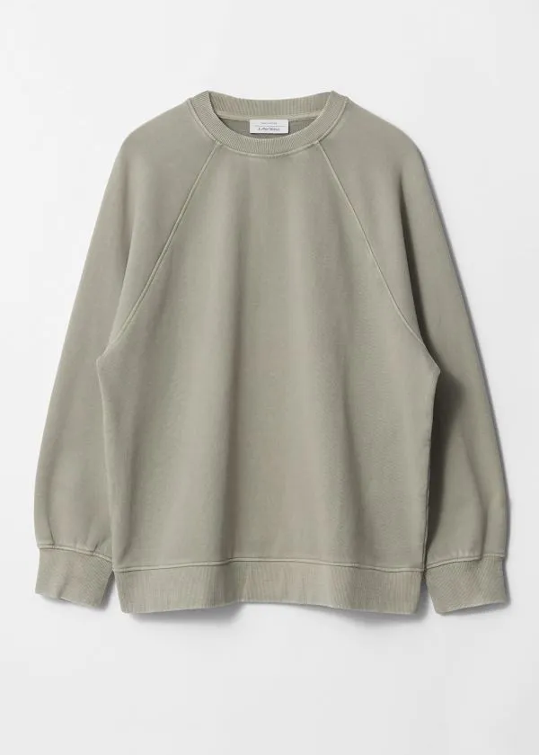 and Other Stories Relaxed Sweatshirt Khaki Women Tops and Tshirts