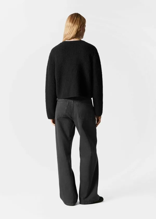and Other Stories Relaxed WideLeg Jeans Black Women Jeans and Other Stories Relaxed WideLeg Jeans Black Women Jeans