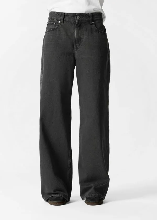 and Other Stories Relaxed WideLeg Jeans Black Women Jeans and Other Stories Relaxed WideLeg Jeans Black Women Jeans