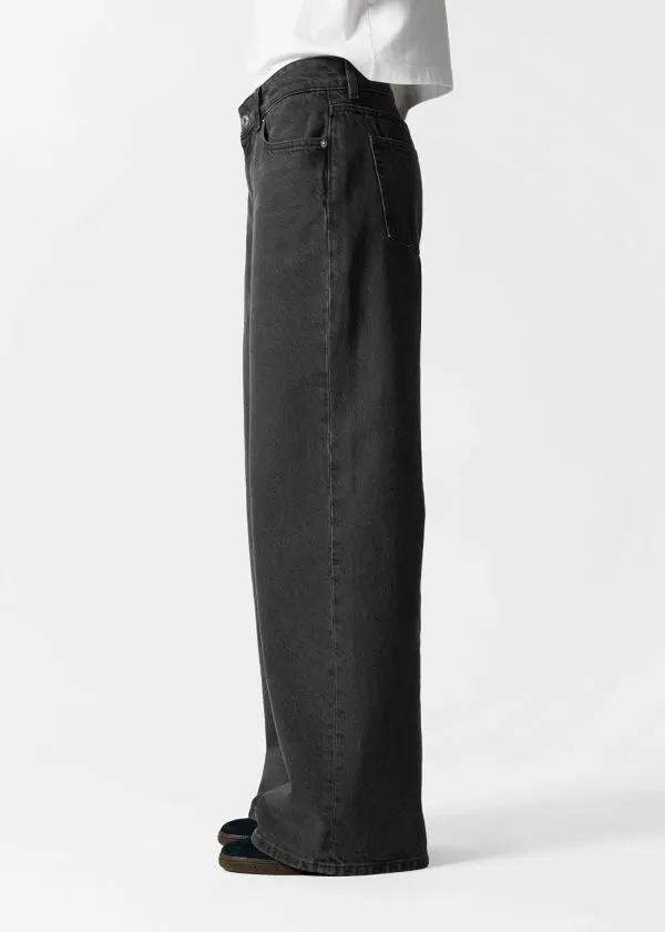 and Other Stories Relaxed WideLeg Jeans Black Women Jeans and Other Stories Relaxed WideLeg Jeans Black Women Jeans