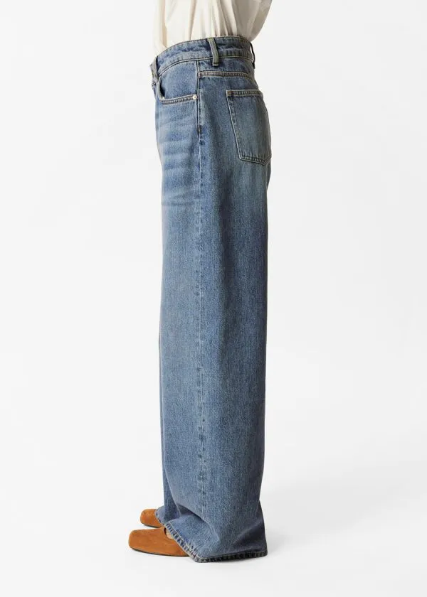 and Other Stories Relaxed WideLeg Jeans Blue Women Jeans and Other Stories Relaxed WideLeg Jeans Blue Women Jeans