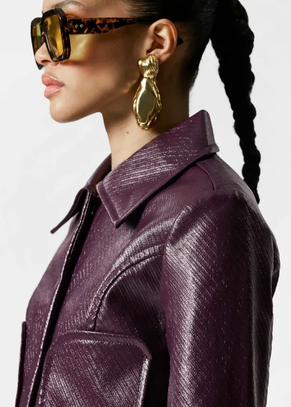 and Other Stories Sculptural Clip Earrings Gold Women Earrings