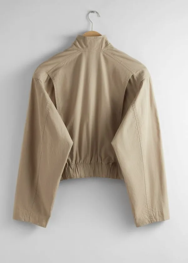 and Other Stories ShawlCollar Jacket Beige Women Jackets and Coats