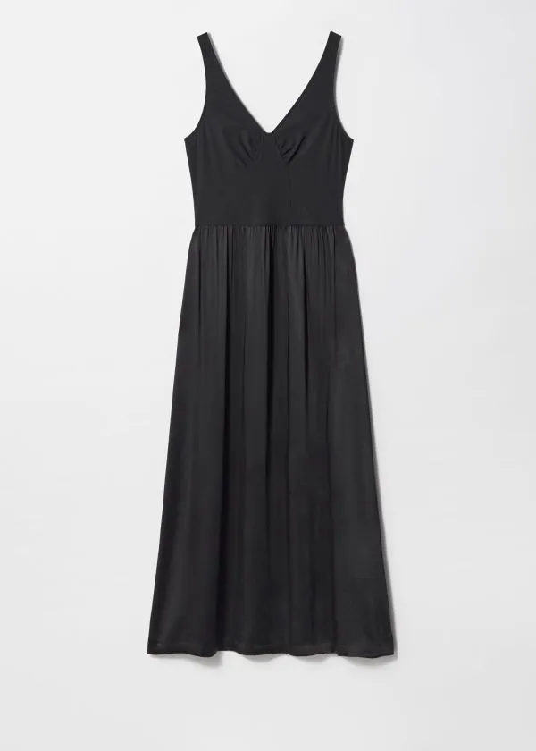 and Other Stories Sleeveless Midi Dress Black Women Dresses