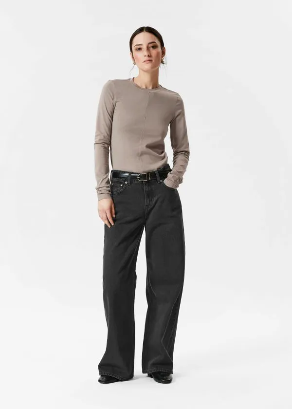 and Other Stories Slim LongSleeve Top Mole Women Tops and Tshirts