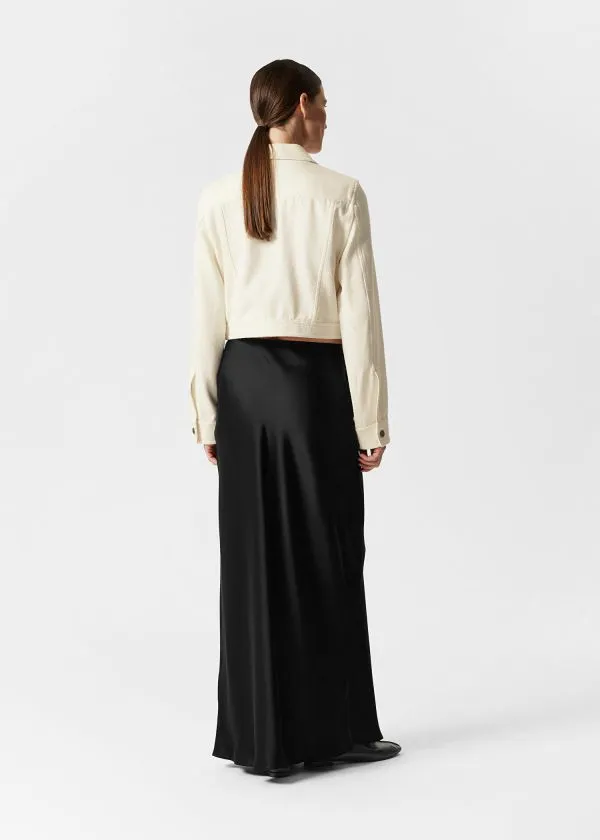 and Other Stories Slim PatchPocket Jacket White Women Jackets and Coats