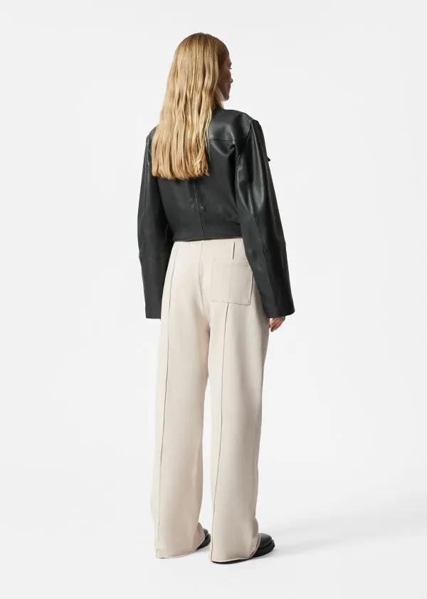 and Other Stories StraightLeg TrackPants Beige Women Trousers