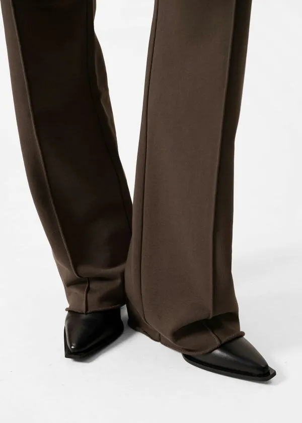 and Other Stories StraightLeg TrackPants Brown Women Trousers