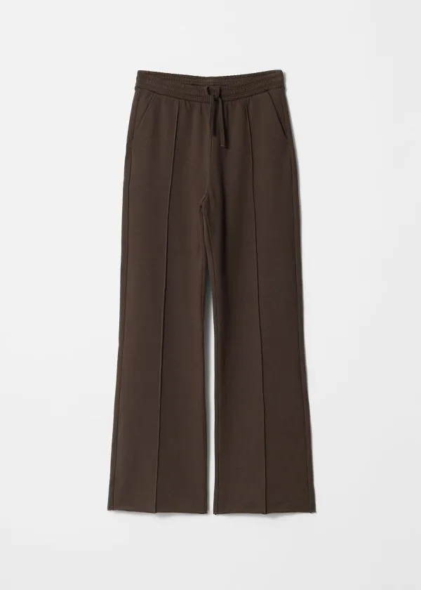 and Other Stories StraightLeg TrackPants Brown Women Trousers