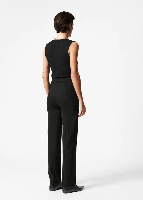 and Other Stories StraightLeg Trousers Black Women Trousers